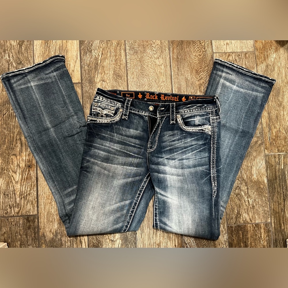 Rock Revival Yui jeans size 28, Easy Boot Stretch